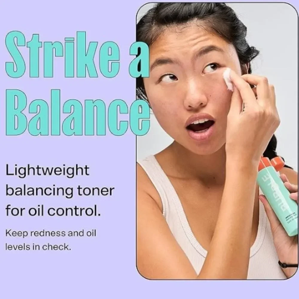 Bubble Skincare $16 Break Even Balancing Face Toner NIB